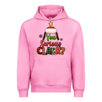 Fuchsia Pink you serious clark christmas tree Urban Hoodie - Jasminsmagicworld