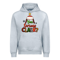 Heather Grey you serious clark christmas tree Urban Hoodie - Jasminsmagicworld