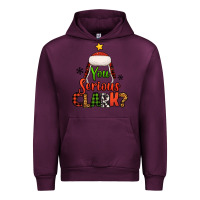 Mauve Wine you serious clark christmas tree Urban Hoodie - Jasminsmagicworld
