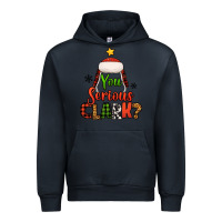 Navy you serious clark christmas tree Urban Hoodie - Jasminsmagicworld