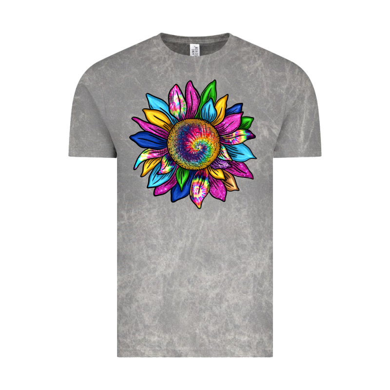 Tie Dye Sunflower Vintage Tee by texasbilliewilder | Teevron
