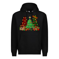 Black Mexican Christmas trees Premium Hoodie - NancyCooperArtShop