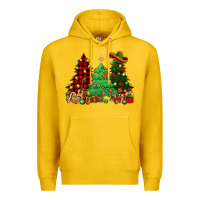 Lemon Mexican Christmas trees Premium Hoodie - NancyCooperArtShop