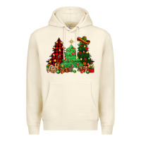 Sandshell Mexican Christmas trees Premium Hoodie - NancyCooperArtShop