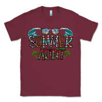 Burgundy summer aunt Classic Tee - CowhideDigitalArt