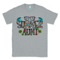 Heather Grey summer aunt Classic Tee - CowhideDigitalArt