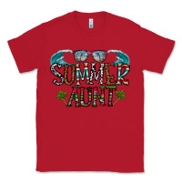 Red summer aunt Classic Tee - CowhideDigitalArt