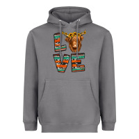Storm love highland cow Heavyweight Hoodie - Jasminsmagicworld