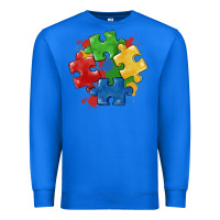 True Royal autism puzzles Premium Sweatshirt - MaliasSmallBusiness