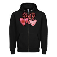 Black hearts Zipper Hoodie - JahusDesignShop