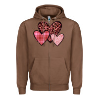 Chestnut hearts Zipper Hoodie - JahusDesignShop
