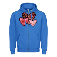 True Royal hearts Zipper Hoodie - JahusDesignShop