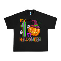 Black my 1st halloween Urban Heavy Tee - Zillion Design Studio