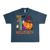Midnight Navy my 1st halloween Urban Heavy Tee - Zillion Design Studio