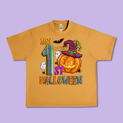My 1st Halloween Urban Heavy Tee Designed By Zillion Design Studio