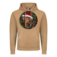 Vintage Camel Labrador Retriever Christmas Vintage Hoodie - RanaPortraitStore
