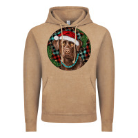 Vintage Coffee Labrador Retriever Christmas Vintage Hoodie - RanaPortraitStore