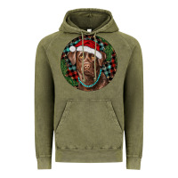 Vintage Olive Labrador Retriever Christmas Vintage Hoodie - RanaPortraitStore