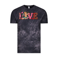 Cloud Black love cupid Vintage Tee - RanaPortraitStore