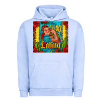 Pigment Grape Ice hundred percent latina strong woman Urban Hoodie - Jasminsmagicworld