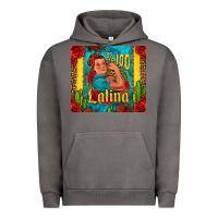 Pigment Tornado hundred percent latina strong woman Urban Hoodie - Jasminsmagicworld