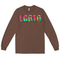 Chestnut lgbtq Long Sleeve Tee - HRA Design Shop