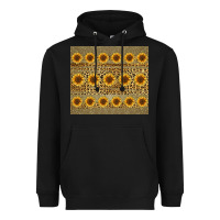 Black leopard glitter sunflower tumbler Heavyweight Hoodie - Jasminsmagicworld
