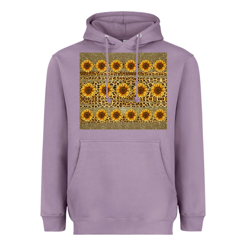 Leopard Glitter Sunflower Tumbler Heavyweight Hoodie by Jasminsmagicworld | Teevron