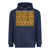 Navy leopard glitter sunflower tumbler Heavyweight Hoodie - Jasminsmagicworld