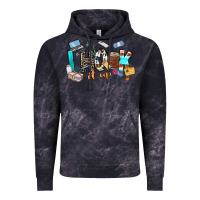 Cloud Black i hook it up sewing Vintage Hoodie - Zillion Design Studio