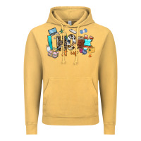 Vintage Mustard i hook it up sewing Vintage Hoodie - Zillion Design Studio