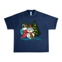 Navy christmas vibes Urban Heavy Tee - RanaPortraitStore