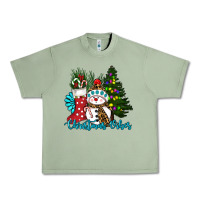 Oil Green christmas vibes Urban Heavy Tee - RanaPortraitStore