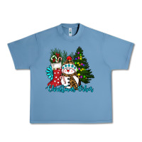 Pebble Blue christmas vibes Urban Heavy Tee - RanaPortraitStore