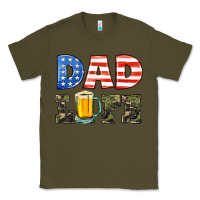 Army Green dad life Classic Tee - HRA Design Shop