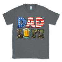 Charcoal Heather dad life Classic Tee - HRA Design Shop