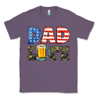 Lavender dad life Classic Tee - HRA Design Shop