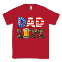 Red dad life Classic Tee - HRA Design Shop