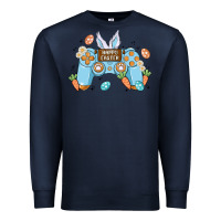 Navy boy happy easter Premium Sweatshirt - MaliasSmallBusiness