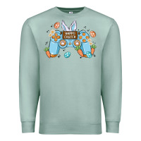 Seafoam boy happy easter Premium Sweatshirt - MaliasSmallBusiness