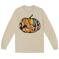 Mushroom happy fall yall Long Sleeve Tee - RacoonDesign