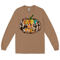 Toasted Coconut happy fall yall Long Sleeve Tee - RacoonDesign