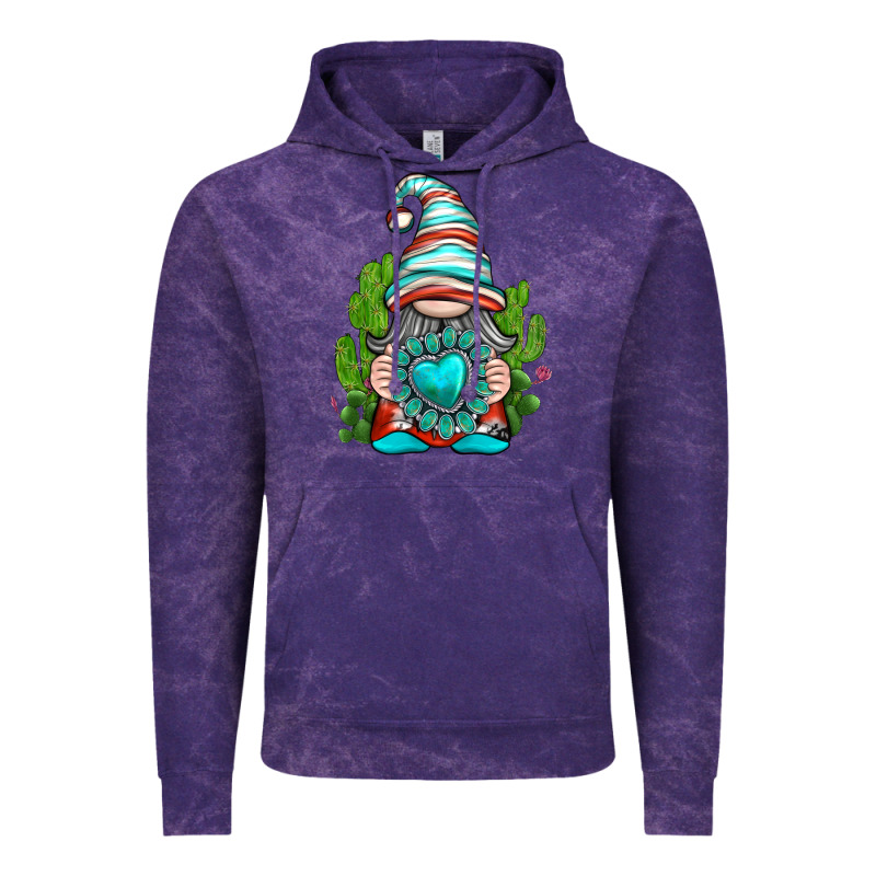 Western Gnome With Turquoise Gemstone Vintage Hoodie by texasbilliewilder | Teevron