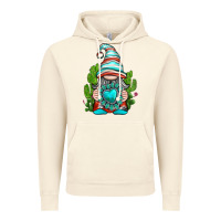 Vintage Artic western gnome with turquoise gemstone Vintage Hoodie - texasbilliewilder