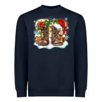 Navy army christmas Heavyweight Sweatshirt - Zillion Design Studio