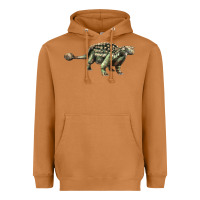 Meerkat Ankylosaurus T-Rex Heavyweight Hoodie - LillyAllenDesigns