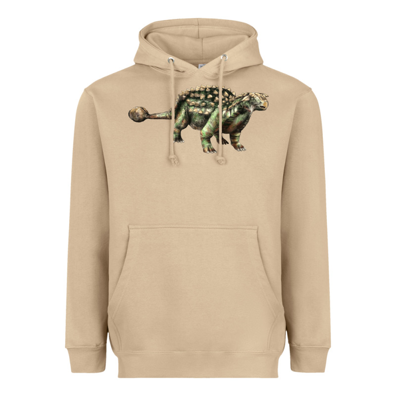 Ankylosaurus T-rex Heavyweight Hoodie by LillyAllenDesigns | Teevron