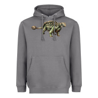 Storm Ankylosaurus T-Rex Heavyweight Hoodie - LillyAllenDesigns