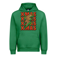 Emerald xmas lightning bolt Urban Hoodie - Jasminsmagicworld