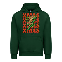 Forest Green xmas lightning bolt Urban Hoodie - Jasminsmagicworld